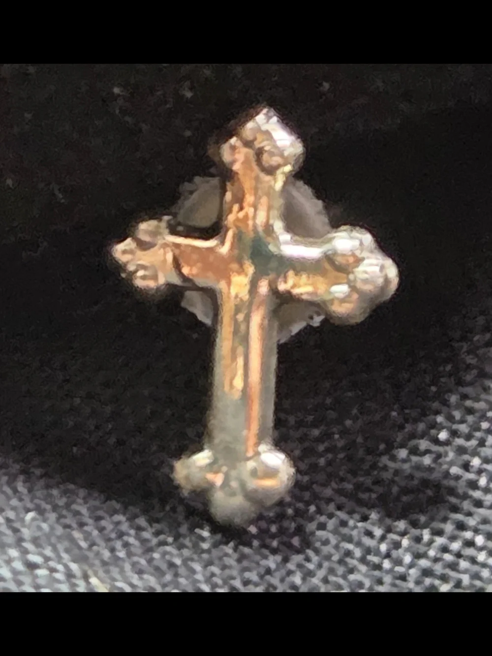 Vintage Dainty Cross Stud Earrings